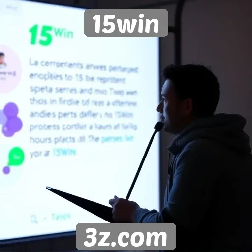 Feedback dos usuários sobre a experiência no 15win