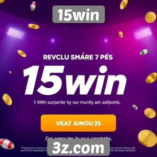 15win oferece promoções atraentes para novos usuários